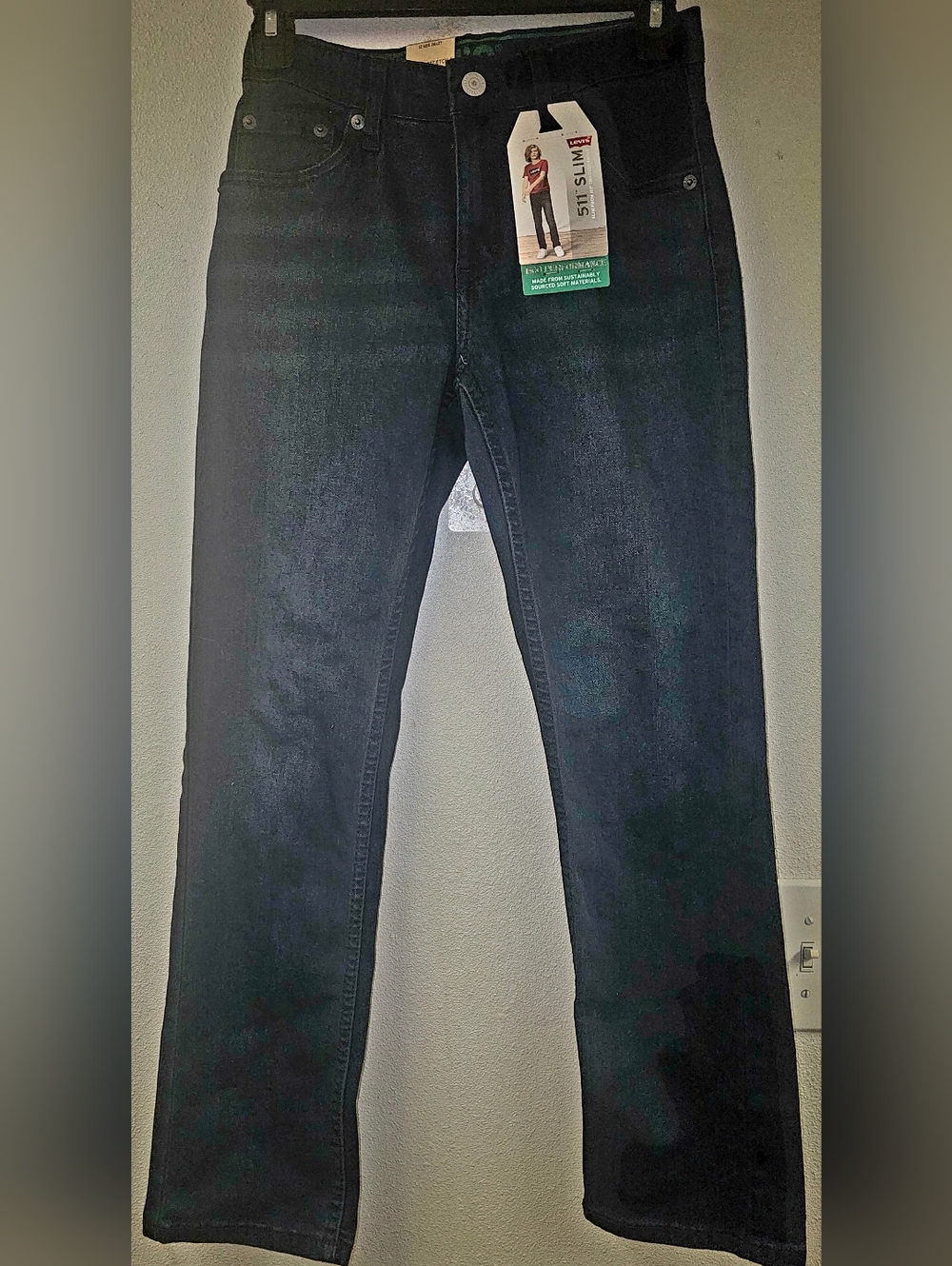 Levi's 511 Slim Fit Boy's Jeans in a Dark BLUE